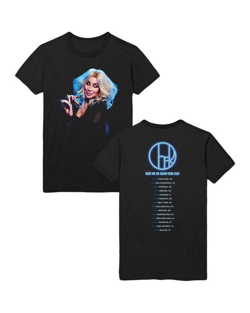 Cher Here We Go Again Live Photo Tee $9.89 Shirts