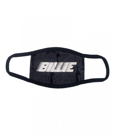 Billie Eilish Face Mask - Racer Logo & Graffiti Black $31.53 Accessories