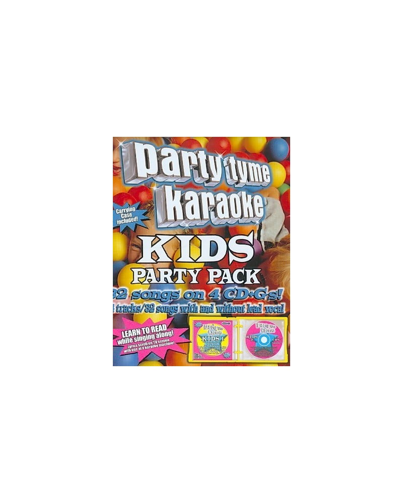 Party Tyme Karaoke Kids Party Pack (32+32-song Party Pack) (4 CD) CD $13.51 CD