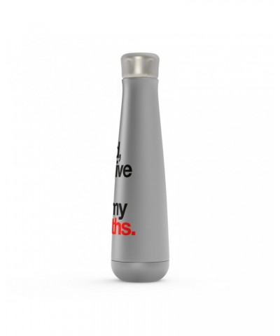 Music Life Water Bottle | Forgive Me For My Synths Water Bottle $7.21 Drinkware