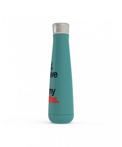 Music Life Water Bottle | Forgive Me For My Synths Water Bottle $7.21 Drinkware