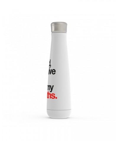 Music Life Water Bottle | Forgive Me For My Synths Water Bottle $7.21 Drinkware