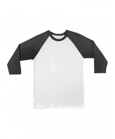 Music Life 3/4 Sleeve Baseball Tee | Let The Mic Hang Shirt $8.27 Shirts