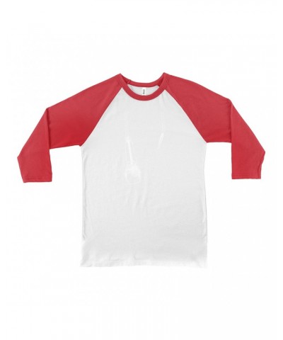 Music Life 3/4 Sleeve Baseball Tee | Let The Mic Hang Shirt $8.27 Shirts