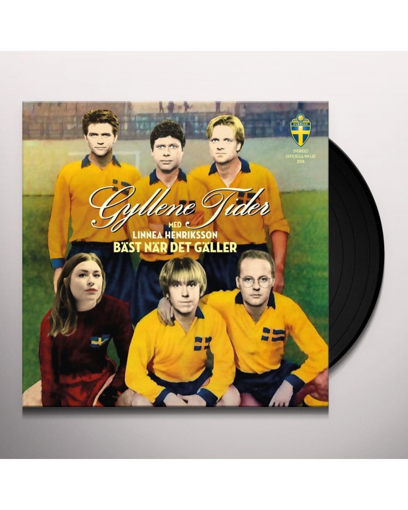 Gyllene Tider BAST NAR DET GALLER Vinyl Record $6.82 Vinyl