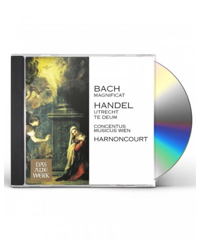 Nikolaus Harnoncourt BACH / HANDEL: MAGNIFICAT / UTRECHT TE DEUM CD $5.44 CD