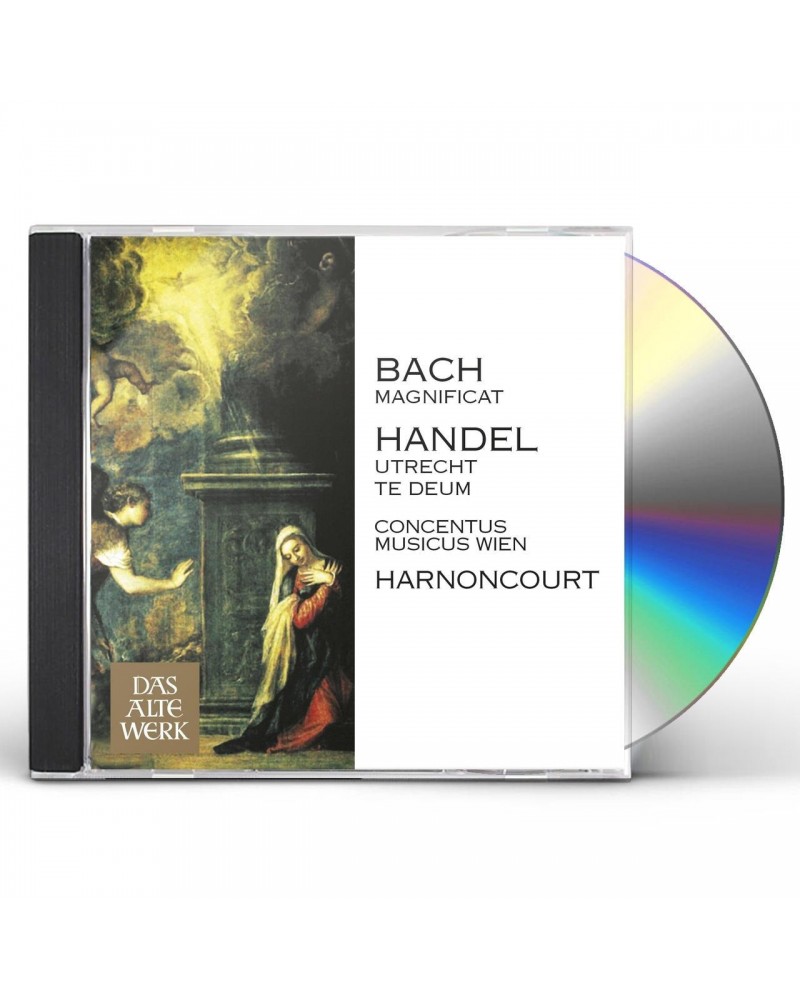 Nikolaus Harnoncourt BACH / HANDEL: MAGNIFICAT / UTRECHT TE DEUM CD $5.44 CD