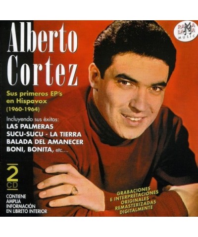 Alberto Cortez SUS PRIMEROS EP'S EN HISPAVOX CD $8.09 Vinyl