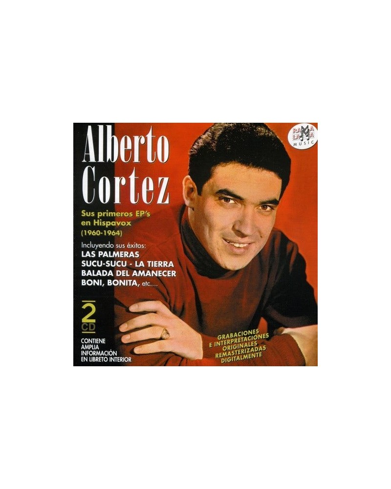 Alberto Cortez SUS PRIMEROS EP'S EN HISPAVOX CD $8.09 Vinyl