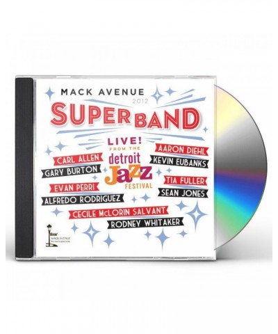 Mack Avenue SuperBand LIVE FROM THE DETROIT JAZZ FESTIVAL: 2012 CD $8.97 CD