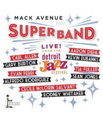 Mack Avenue SuperBand LIVE FROM THE DETROIT JAZZ FESTIVAL: 2012 CD $8.97 CD