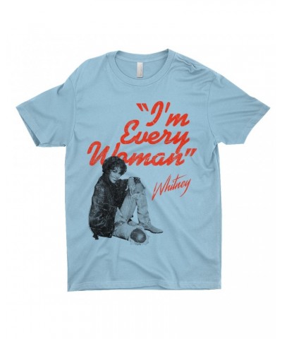 Whitney Houston T-Shirt | I'm Every Woman Distressed Shirt $3.84 Shirts