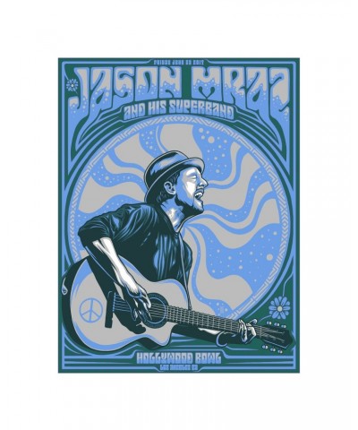 Jason Mraz Hollywood Bowl Poster $8.87 Decor