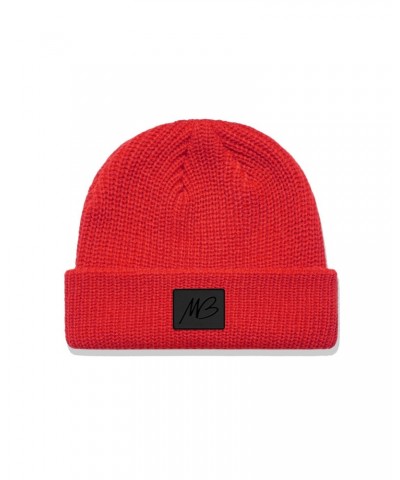 Michael Bublé Initials Patch Red Beanie $4.54 Hats