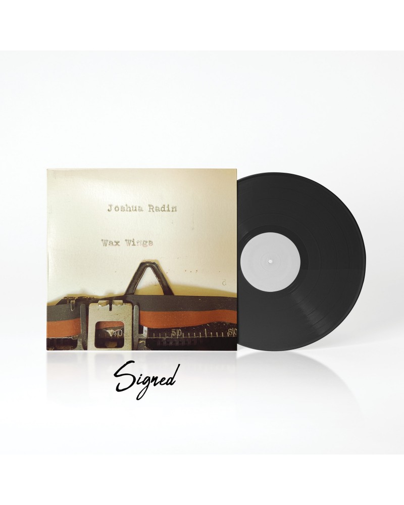 Joshua Radin Wax Wings Autographed Vinyl $8.52 Vinyl