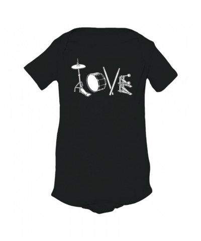 Music Life Baby Onesie | Drum Love Onesie $8.50 Kids