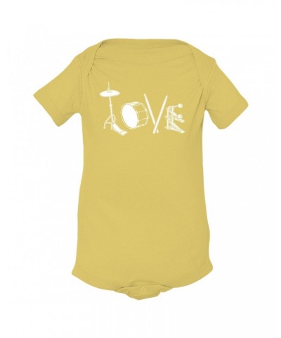 Music Life Baby Onesie | Drum Love Onesie $8.50 Kids