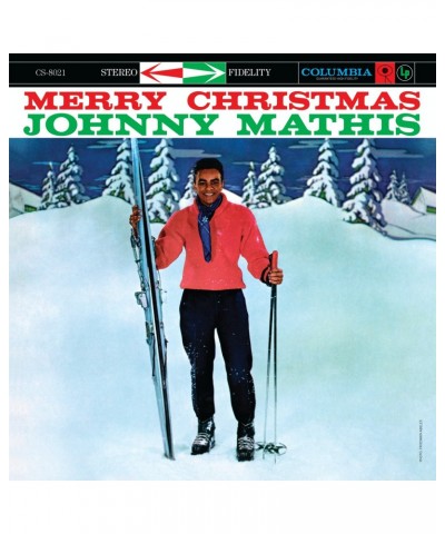 Johnny Mathis Merry Christmas Vinyl Record $9.22 Vinyl