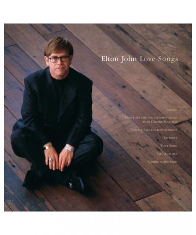 Elton John Love Songs Vinyl Record $19.75 Vinyl