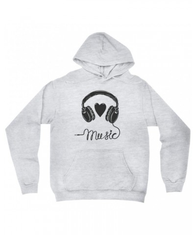 Music Life Hoodie | I Heart Music Hoodie $8.59 Sweatshirts