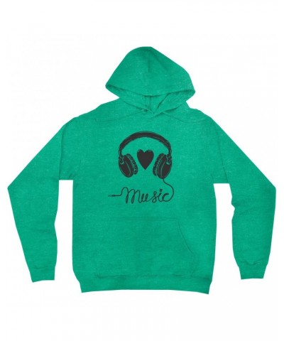 Music Life Hoodie | I Heart Music Hoodie $8.59 Sweatshirts