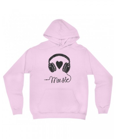 Music Life Hoodie | I Heart Music Hoodie $8.59 Sweatshirts