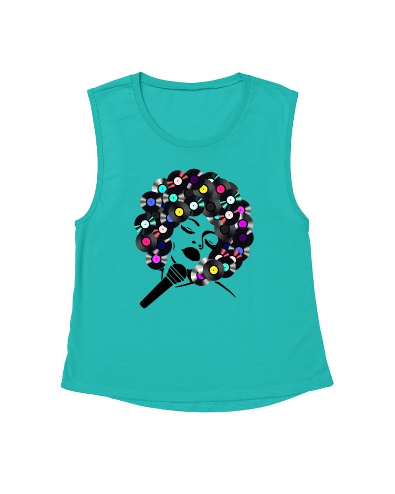 Music Life Muscle Tank | The Soul Of Vinyl Tank Top $6.62 Shirts