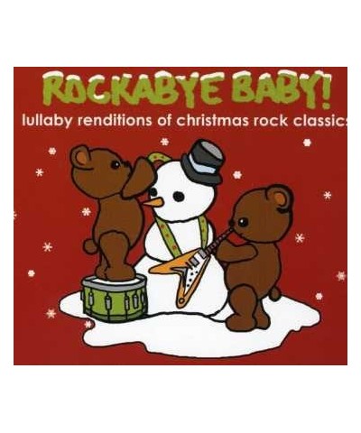 Rockabye Baby! LULLABY RENDITIONS OF CHRISTMAS ROCK CLASSICS CD $13.76 CD