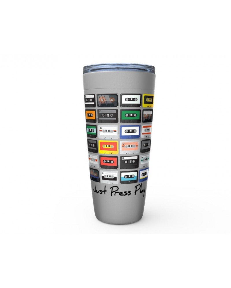 Music Life Viking Tumbler | Just Press Play Viking Tumbler $12.49 Drinkware