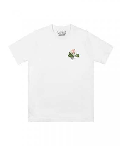 Half the Animal Flower Square T-shirt (White) $15.03 Shirts