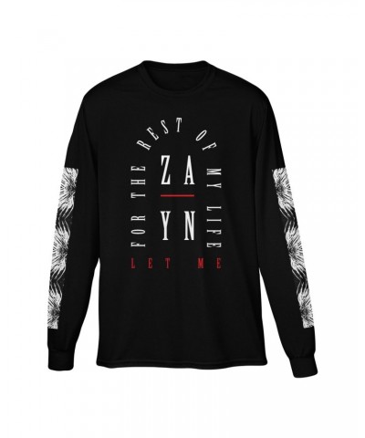 ZAYN Let Me Long Sleeve Tee (Black) $7.52 Shirts