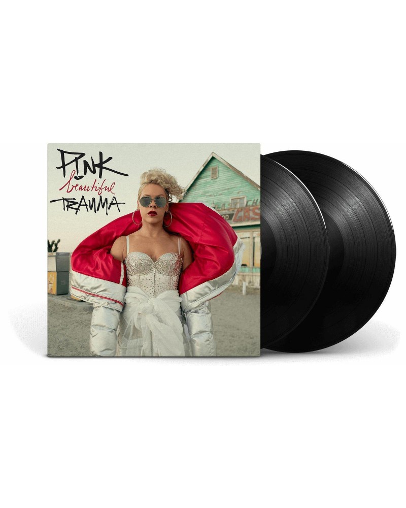 P!nk BEAUTIFUL TRAUMA (PA) (2 LP/150G/DL CARD) Vinyl Record $32.30 Vinyl