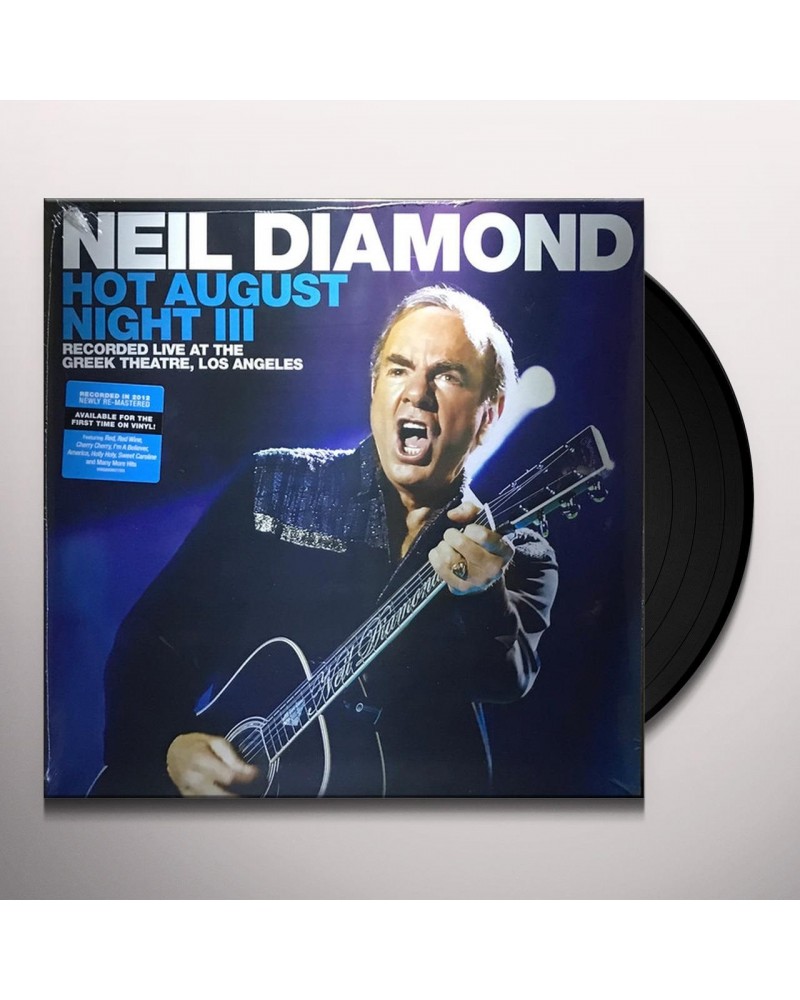 Neil Diamond HOT AUGUST NIGHT III (2LP) Vinyl Record $10.91 Vinyl