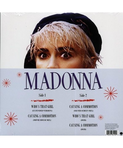 Madonna LP - Who's That Girl: Super Club Mix (RSD 2022) (ltd. ed.) (red vinyl) $4.65 Vinyl