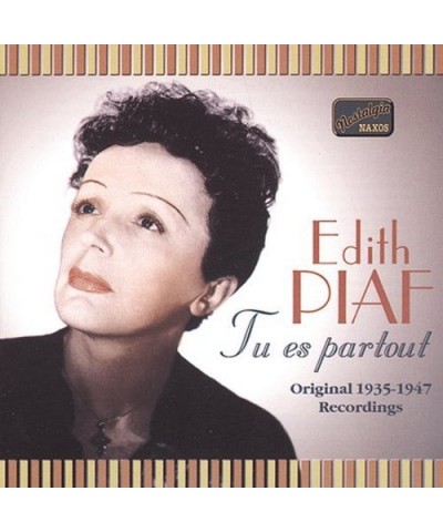 Édith Piaf TU ES PARTOUT CD $11.10 CD