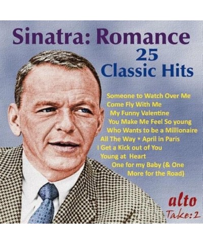 Frank Sinatra ROMANCE: 25 CLASSIC HITS CD $16.44 CD