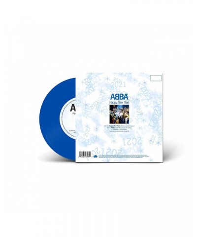 ABBA Happy New Year (Clear Blue) Vinyl Record $7.48 Vinyl