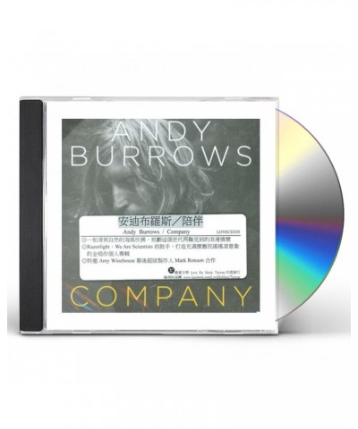 Andy Burrows COMPANY CD $9.65 CD