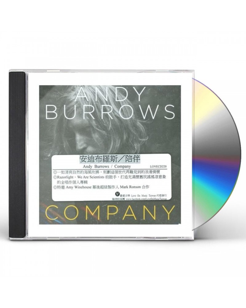 Andy Burrows COMPANY CD $9.65 CD