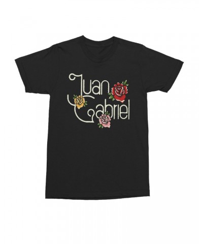 Juan Gabriel Roses Black T-Shirt $8.59 Shirts