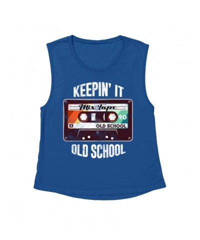 Music Life Muscle Tank | Keepin' It Old School Tank Top $8.57 Shirts