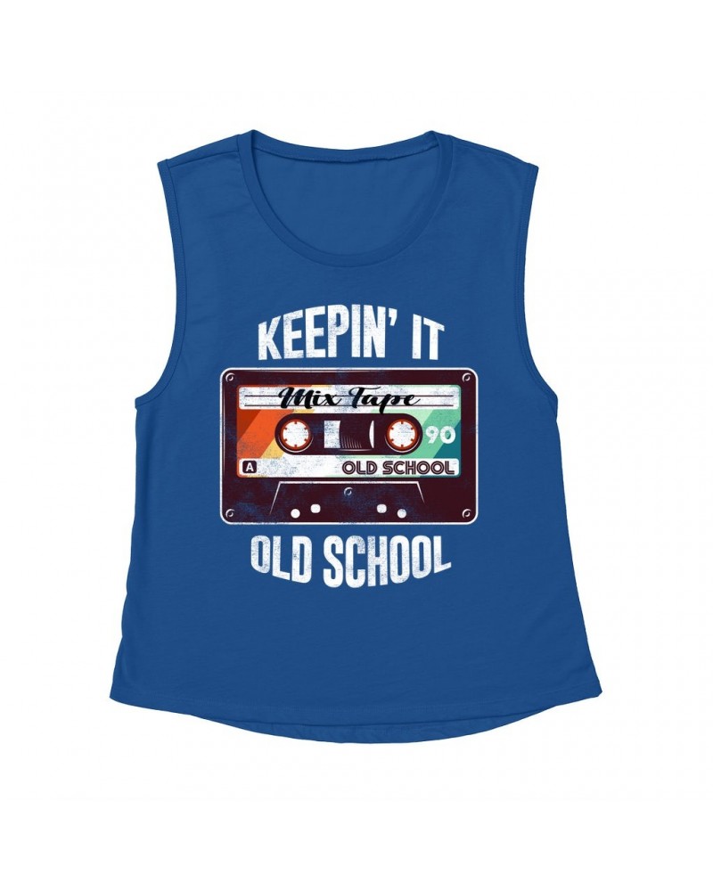 Music Life Muscle Tank | Keepin' It Old School Tank Top $8.57 Shirts