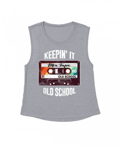 Music Life Muscle Tank | Keepin' It Old School Tank Top $8.57 Shirts