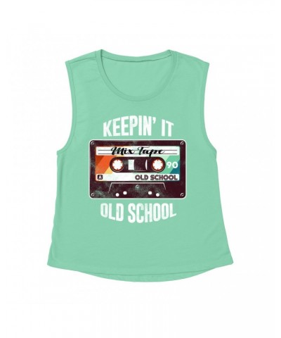 Music Life Muscle Tank | Keepin' It Old School Tank Top $8.57 Shirts