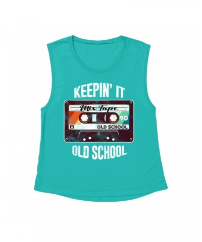 Music Life Muscle Tank | Keepin' It Old School Tank Top $8.57 Shirts