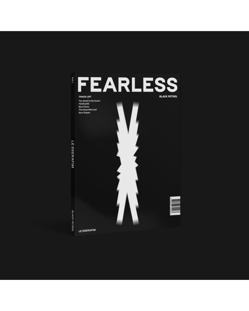 LE SSERAFIM 1st Mini Album 'FEARLESS' (BLACK PETROL Ver.) CD $3.24 CD