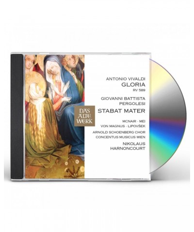 Nikolaus Harnoncourt ANTONIO VIVALDI GLORIA STABAT MATER CD $22.09 CD