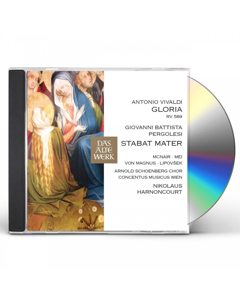 Nikolaus Harnoncourt ANTONIO VIVALDI GLORIA STABAT MATER CD $22.09 CD