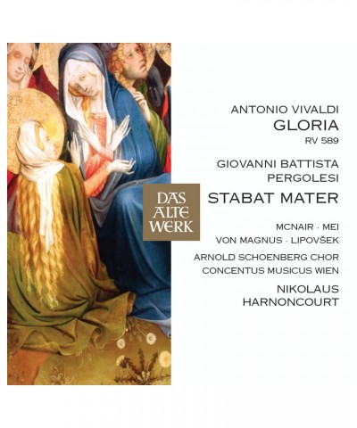 Nikolaus Harnoncourt ANTONIO VIVALDI GLORIA STABAT MATER CD $22.09 CD