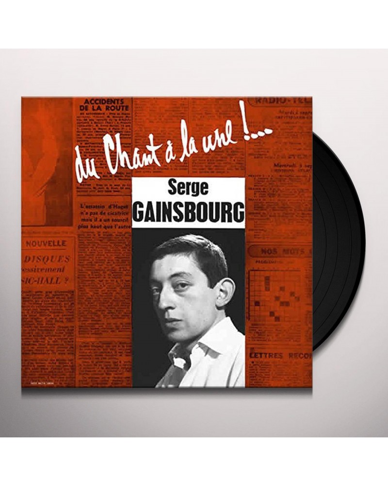 Serge Gainsbourg DU CHANT A LA UNE Vinyl Record $28.84 Vinyl